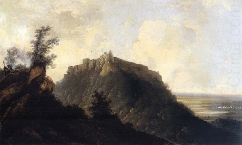 unknow artist View of the Fort of Bidjeur china oil painting image